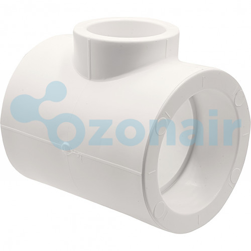 Тройник THERMOLIGHT переходной PP-R 63х40х63 белый (2/24)