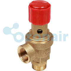 Клапан предохранительный Giacomini 3 бар 1/2" - 3 бар, R140MY003