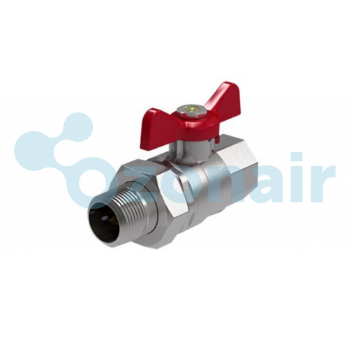 Кран шаровый Royal Thermo OPTIMAL 3/4" НГ, усиленный, бабочка