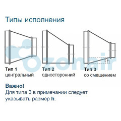 Переход круглый ф900/ф800 (0,7) L400 тип 2 оцинкованный