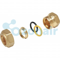 Фитинг прямой Giacomini ВР 1/2"x12, R180FY112