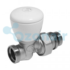Клапан ручной Giacomini R27TG для радиатора 3/8"x16 НР прямой