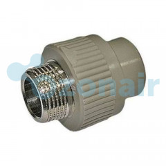 Муфта TEBO сер. PP-R комбинированная 32x3/4" НР (15/90), арт. 031020609