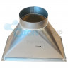 Переход 550х420/ф250 L300 (0,7) (20 шина) прямоугольный оцинкованный