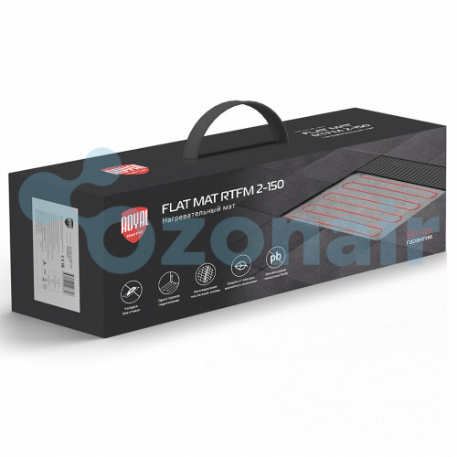 Мат нагревательный Royal Thermo Flat Mat RTFM 2-150-3 с терморегулятором RTO-16