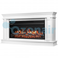Каминокомплект: Очаг Electrolux EFP/P-3620LS, портал Olympia 42/40/36, белый