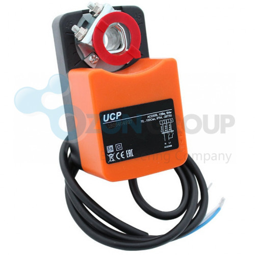 UCP NFU-230-08-S2 Электропривод с возвратной пружиной
