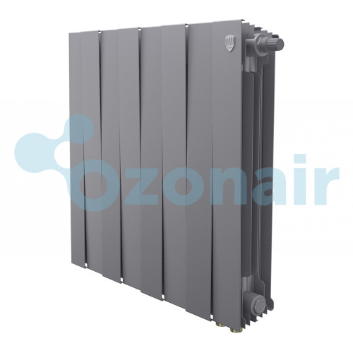 Радиатор Royal Thermo PianoForte 500 Silver Satin VDR80 - 8 секц.
