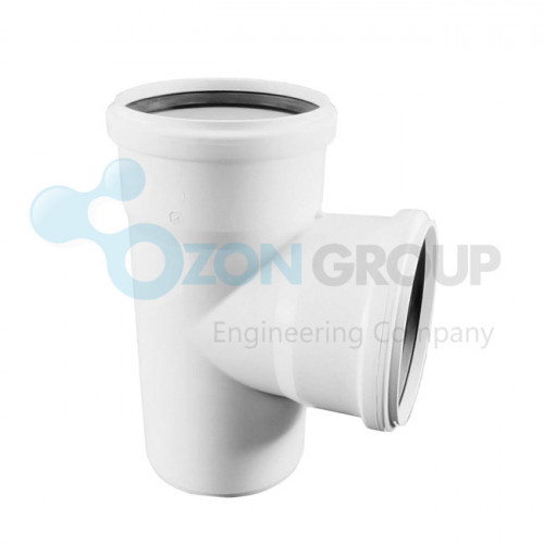 REHAU RAUPIANO PLUS 50/50/87° Тройник 11212541001(121254-001) - ozonair.ru