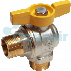 Кран шаровой Giacomini угловой НР 1/2", R782GBX003