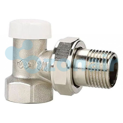 Клапан радиаторный VARMEGA 1/2" запорный, угловой VM10201