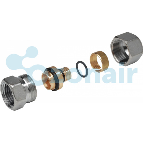 Фитинг Giacomini прямой ВР 1/2"x(20x2), R187FX062