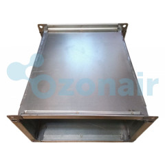 Переход 300х250/300х150 (0,5) L300 (20 шина) тип 1 прямоугольный оцинкованный