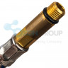 STOUT M 10 (35мм) х ВР 3/8, длина 500 мм Гибкая подводка для воды SHF 0036 351010 - ozonair.ru