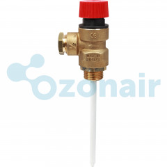 Клапан предохранительный Giacomini комбинированный 1/2" x ф 15 мм - 4 бар, R140PY021