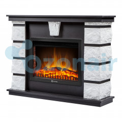 Портал Firelight Excalibur 25 камень белый, шпон венге