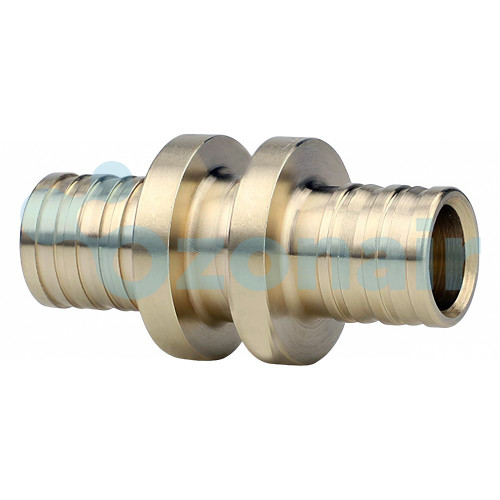 Муфта VARMEGA Slide-fit равносторонняя 32 аксиальная, латунь, VM50614