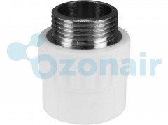 Муфта переходная НР 20 x 3/4" (100/25) VALFEX