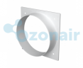 ZERNBERG 650-1 Настенная пластина 150*150 с фланцем d=120 мм без упак.