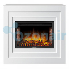 Каминокомплект: Биокамин Firelight BFP/P-3020+Портал Cubo 30 белый