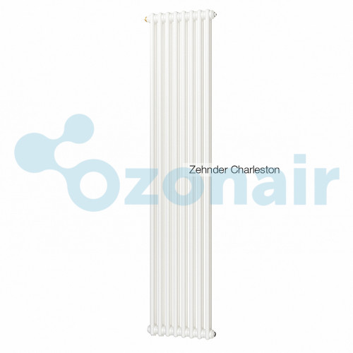 Радиатор труб. Zehnder Charleston 3180, 14 сек.1/2 бок.подк. RAL9016 (кроншт.в компл) 3180_14_9016_1270_CVD1BH