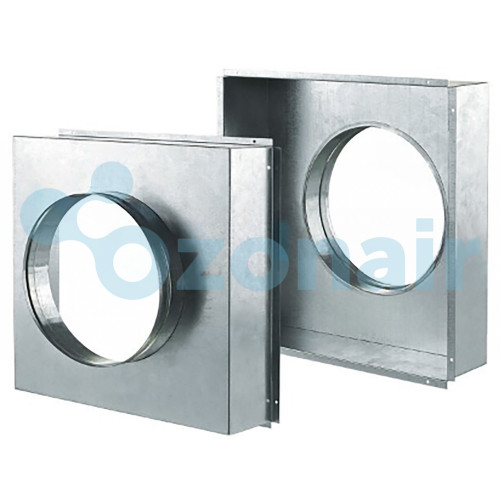 Переход 440х440/ф120 L100 (0,7) (20 шина) тип 1 прямоугольный оцинкованный