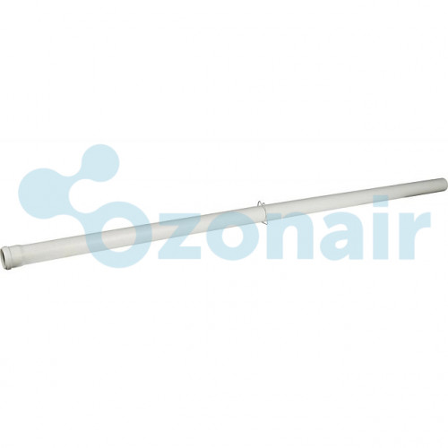 STOUT труба 2000 мм DN60/100 м/п PP-FE Элемент дымохода конденсац. SCA-8610-002000