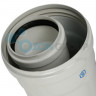 STOUT труба 2000 мм DN60/100 м/п PP-FE Элемент дымохода конденсац. - ozonair.ru
