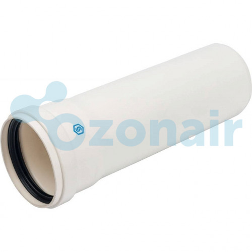 STOUT труба 250 мм DN80 м/п PP-FE Элемент дымохода конденсац. SCA-8080-000250