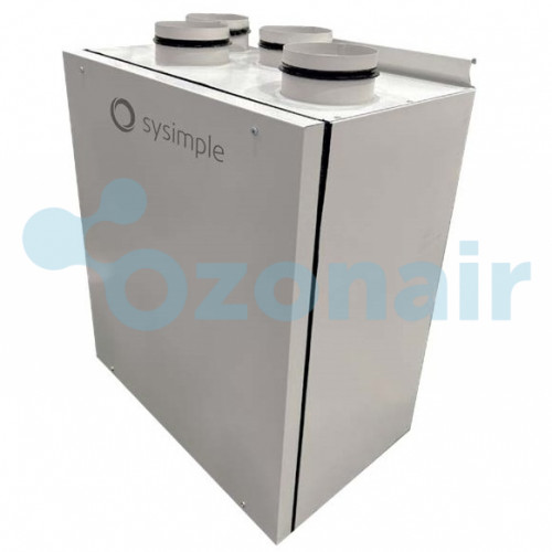 Sysimple SAVE VTR 700 L 3430W, приточно-вытяжной агрегат для вертикальной установки
