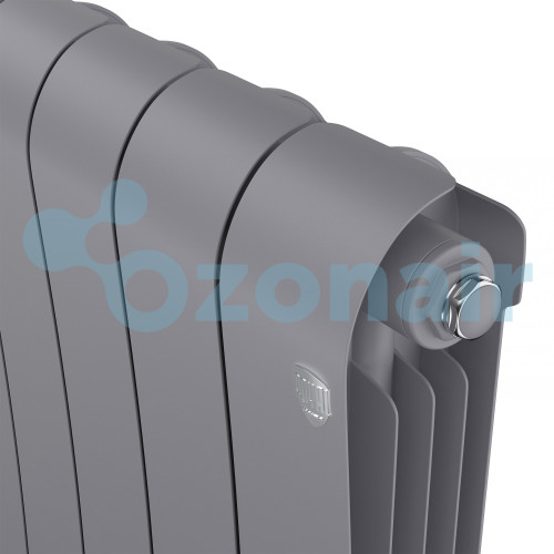 Радиатор биметаллический Royal Thermo Infinity 500 Silver Satin - 10 секц.