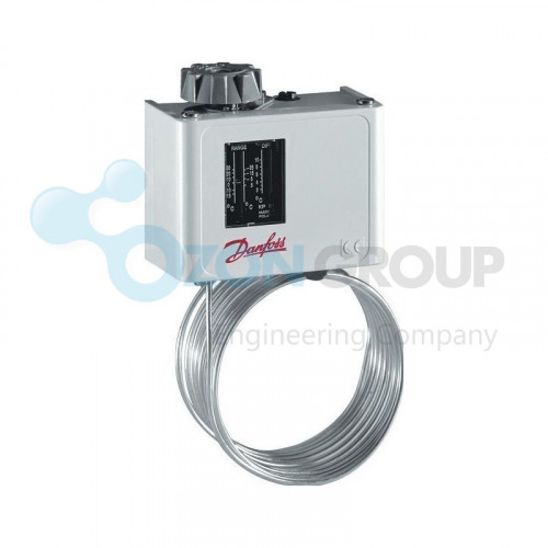 Danfoss KP61-11,5 Реле температуры, длина капилляра 11,5м - ozonair.ru