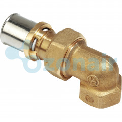 Фитинг угловой Giacomini с отводом 1/2"x(16x2), RM19Y033