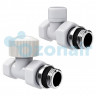 Набор термостатический прямой Royal Thermo Design 1/2"М30х1,5 (Белый)