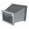 Переход 200х200/150х150 (0,5) L300 (20 шина) тип 1 прямоугольный оцинкованный