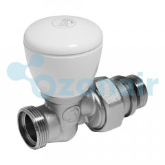 Клапан ручной Giacomini R27TG для радиатора 1/2"x16 НР прямой