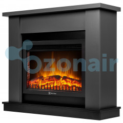 Каминокомплект Firelight: Очаг EFP/P-2520LS N, портал Canto 25 графит