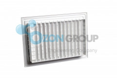 OzonAir RDR 1400x725 двухрядная решетка вентиляционная
