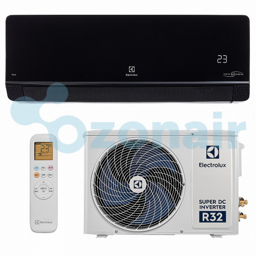 Electrolux EACS/I-12HIX-BLACK/N8 настенная сплит система Onix Black Super DC Inverter