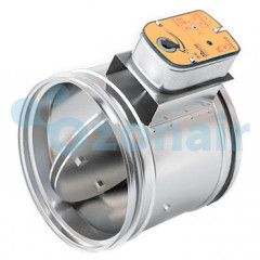 Клапан LVR-90-200-НО-МВ-N(230)-Фл противопожарный круглый