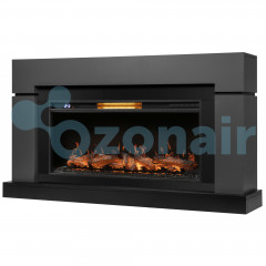 Каминокомплект: Очаг Royal Thermo Aurora RTFP/P-AR40LS, портал Lindos 42/40/36, графит
