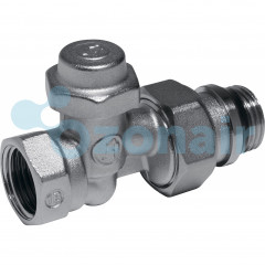Клапан отсечной Giacomini прямой со сливом 3/4", R715X034