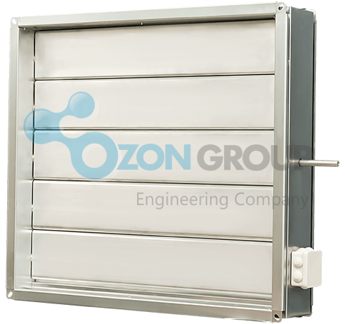 OzonAir VAW 1700*900-N PP клапан воздушный утепленный