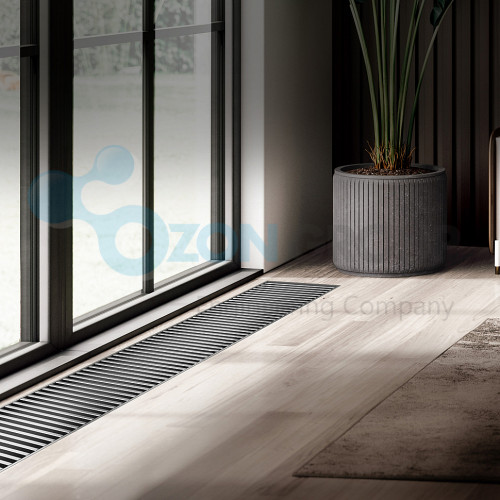 Конвектор внутрипольный Royal Thermo ATRIUM-75/200/2600-DG-U-AU