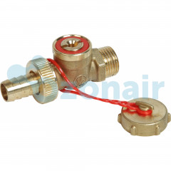 Кран шаровой Giacomini выпускной 1/2", R608Y023