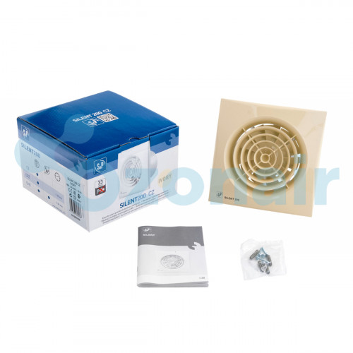 Soler Palau SILENT-200 CZ IVORY накладной вентилятор