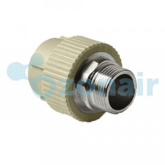 Муфта TEBO сер. PP-R комбинированная 20x3/4" НР (20/120), арт. 031020603