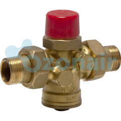 Клапан балансировочный Giacomini R206AY113 ручной/компактный DN15 1/2" ВР, PN25, Kvs-0.825 м3/ч
