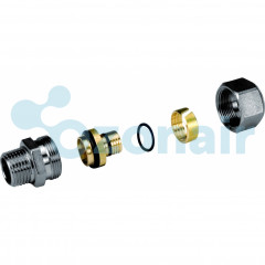 Фитинг Giacomini прямой НР 3/4"x(20x2), R187MX096