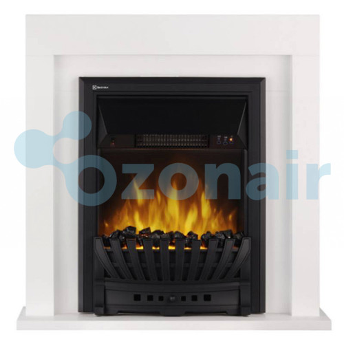 Каминокомплект: Очаг Electrolux EFP/P-1020LS,портал Simple Classic белый